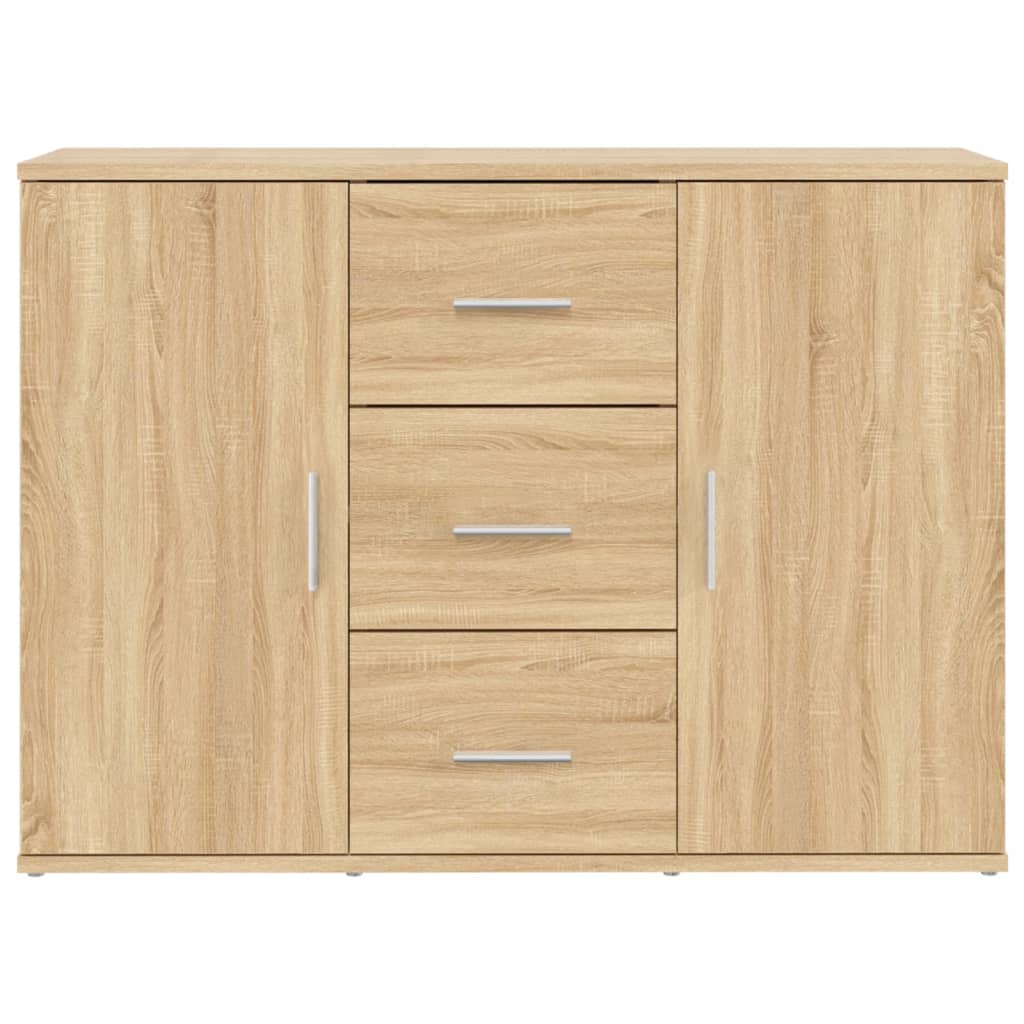 vidaXL Buffet chêne Sonoma 91x29,5x65 cm Aggloméré