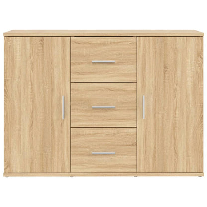 vidaXL Buffet chêne Sonoma 91x29,5x65 cm Aggloméré