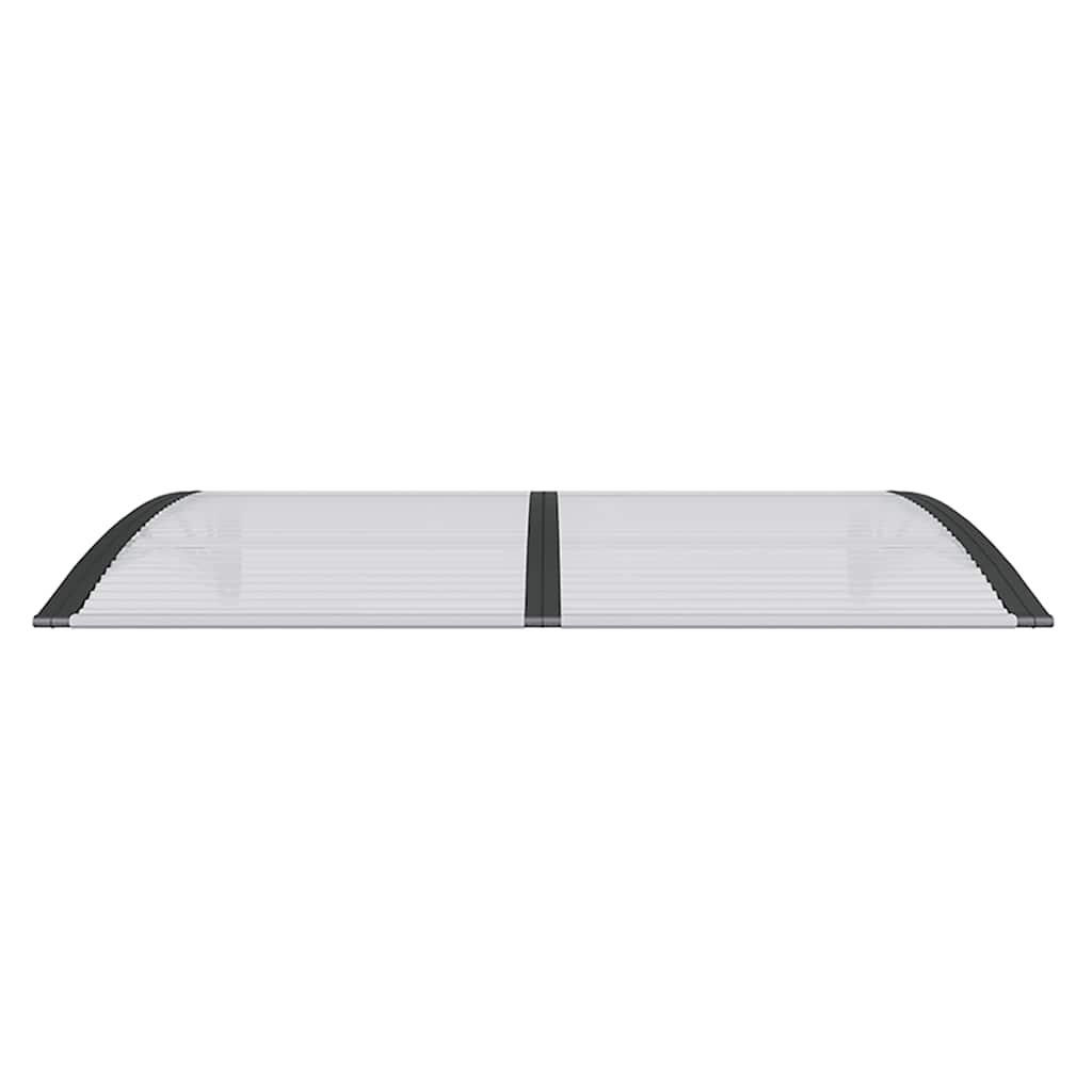 vidaXL Türvordach Schwarz 150x100 cm Polycarbonat