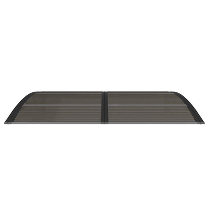 vidaXL Türvordach Schwarz 150x100 cm Polycarbonat
