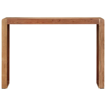vidaXL Console 110x30x76 cm Bois d'acacia massif