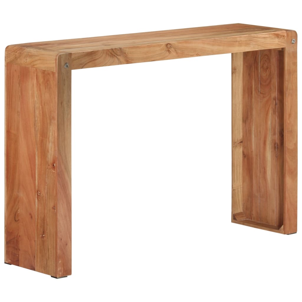 vidaXL Konsolentisch 110x30x76 cm Massivholz Akazie