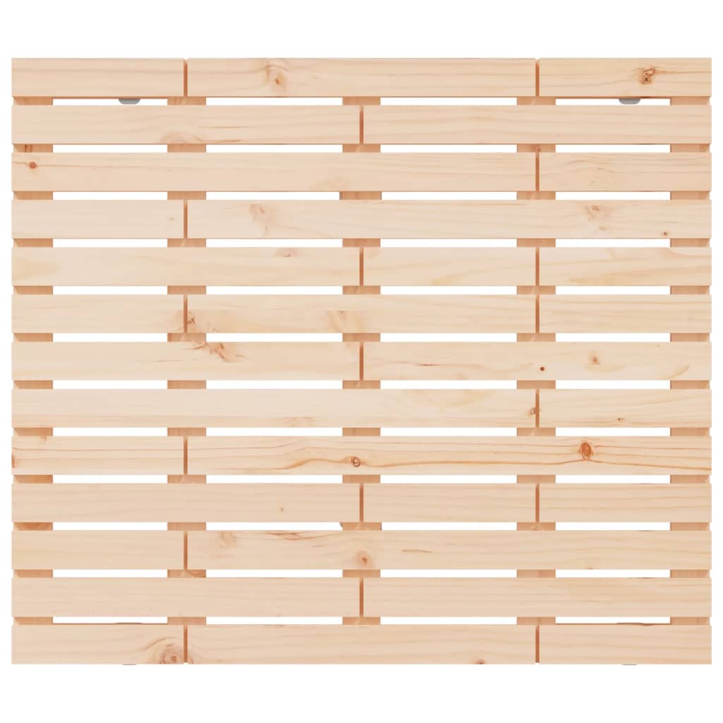 vidaXL Wand-Kopfteil 106x3x91,5 cm Massivholz Kiefer