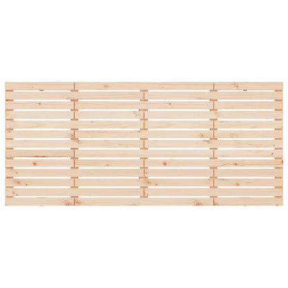 vidaXL Tête de lit murale 206x3x91,5 cm Bois de pin massif