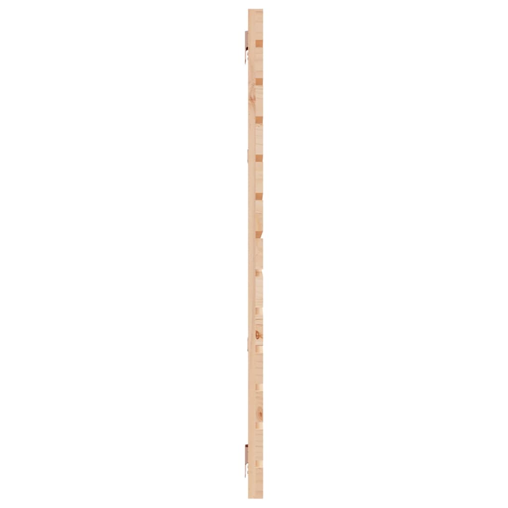 vidaXL Tête de lit murale 206x3x91,5 cm Bois de pin massif