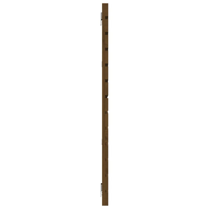vidaXL Wand-Kopfteil Honigbraun 206x3x91,5 cm Massivholz Kiefer