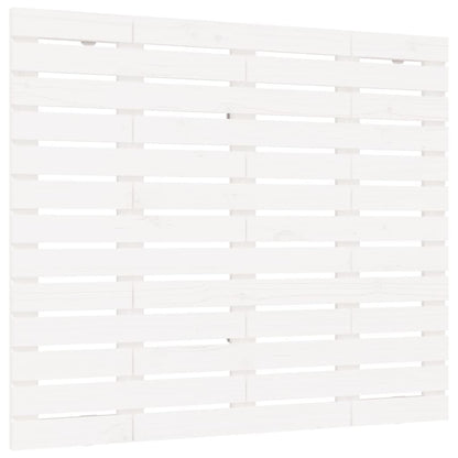 vidaXL Tête de lit murale Blanc 96x3x91,5 cm Bois de pin massif