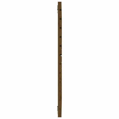 vidaXL Wand-Kopfteil Honigbraun 96x3x91,5 cm Massivholz Kiefer