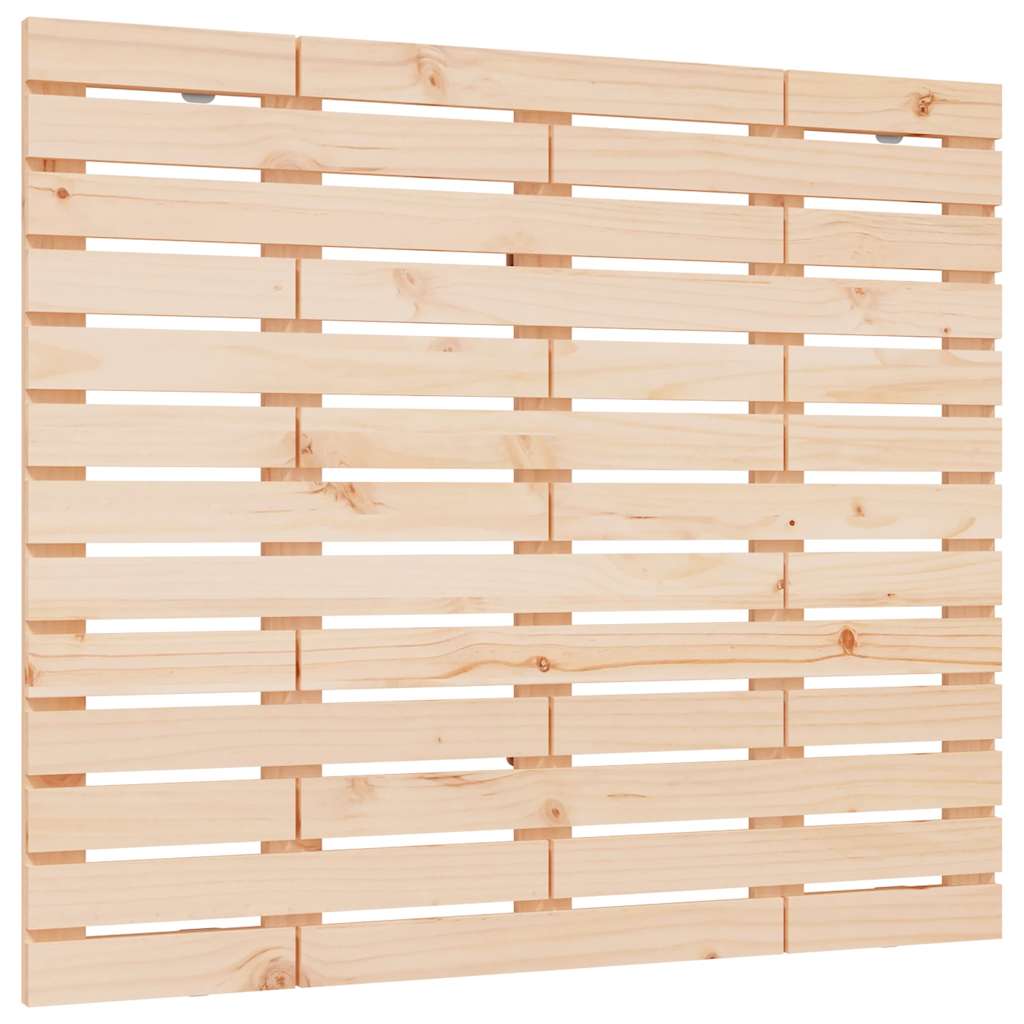 vidaXL Wand-Kopfteil 126x3x91,5 cm Massivholz Kiefer