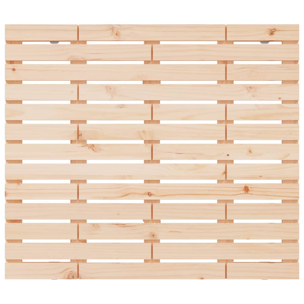 vidaXL Wand-Kopfteil 126x3x91,5 cm Massivholz Kiefer