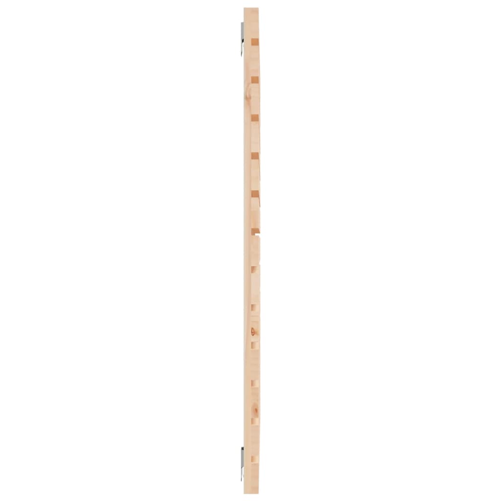 vidaXL Wand-Kopfteil 126x3x91,5 cm Massivholz Kiefer