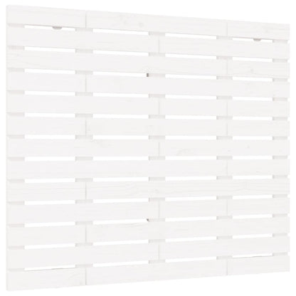 vidaXL Wand-Kopfteil Weiß 146x3x91,5 cm Massivholz Kiefer