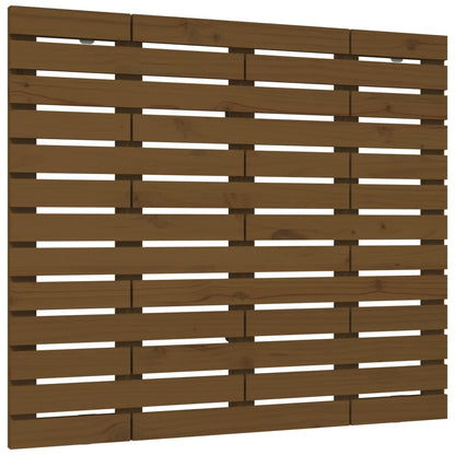 vidaXL Wand-Kopfteil Honigbraun 146x3x91,5 cm Massivholz Kiefer