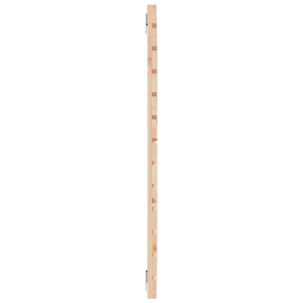 vidaXL Wand-Kopfteil 81x3x91,5 cm Massivholz Kiefer