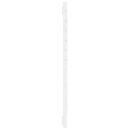 vidaXL Tête de lit murale Blanc 81x3x91,5 cm Pin massif