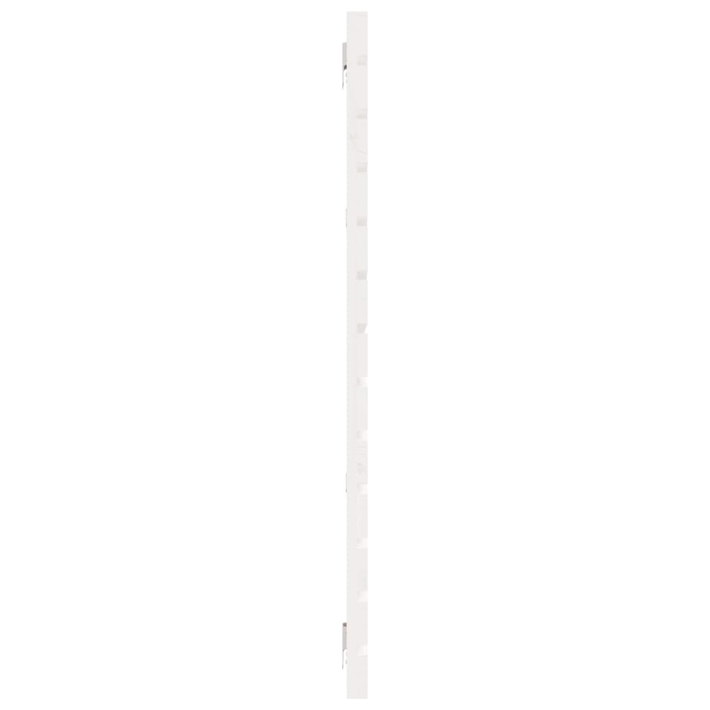vidaXL Tête de lit Blanc 166x3x91,5 cm Bois de pin massif