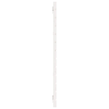 vidaXL Tête de lit Blanc 166x3x91,5 cm Bois de pin massif