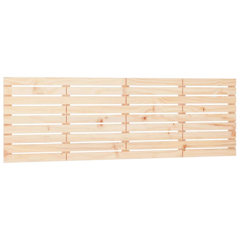 vidaXL Wand-Kopfteil 206x3x63 cm Massivholz Kiefer