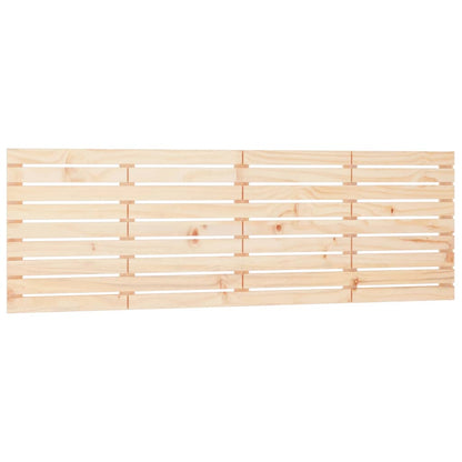 vidaXL Wand-Kopfteil 206x3x63 cm Massivholz Kiefer