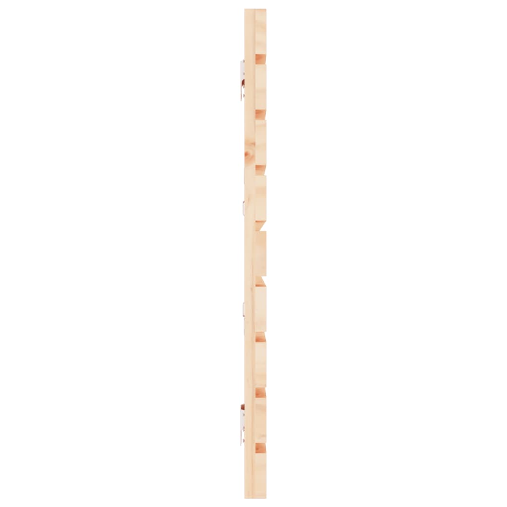 vidaXL Wand-Kopfteil 206x3x63 cm Massivholz Kiefer