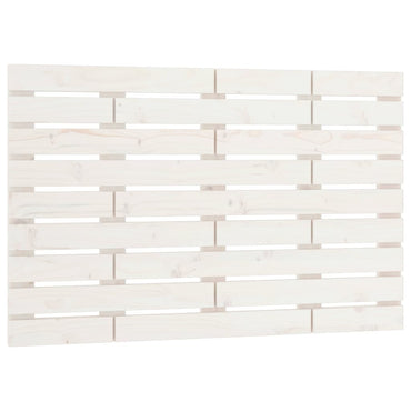 vidaXL Wand-Kopfteil Weiß 81x3x63 cm Massivholz Kiefer