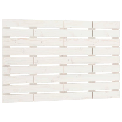 vidaXL Wand-Kopfteil Weiß 81x3x63 cm Massivholz Kiefer