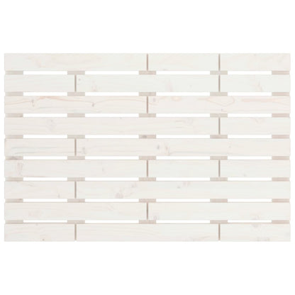 vidaXL Wand-Kopfteil Weiß 81x3x63 cm Massivholz Kiefer