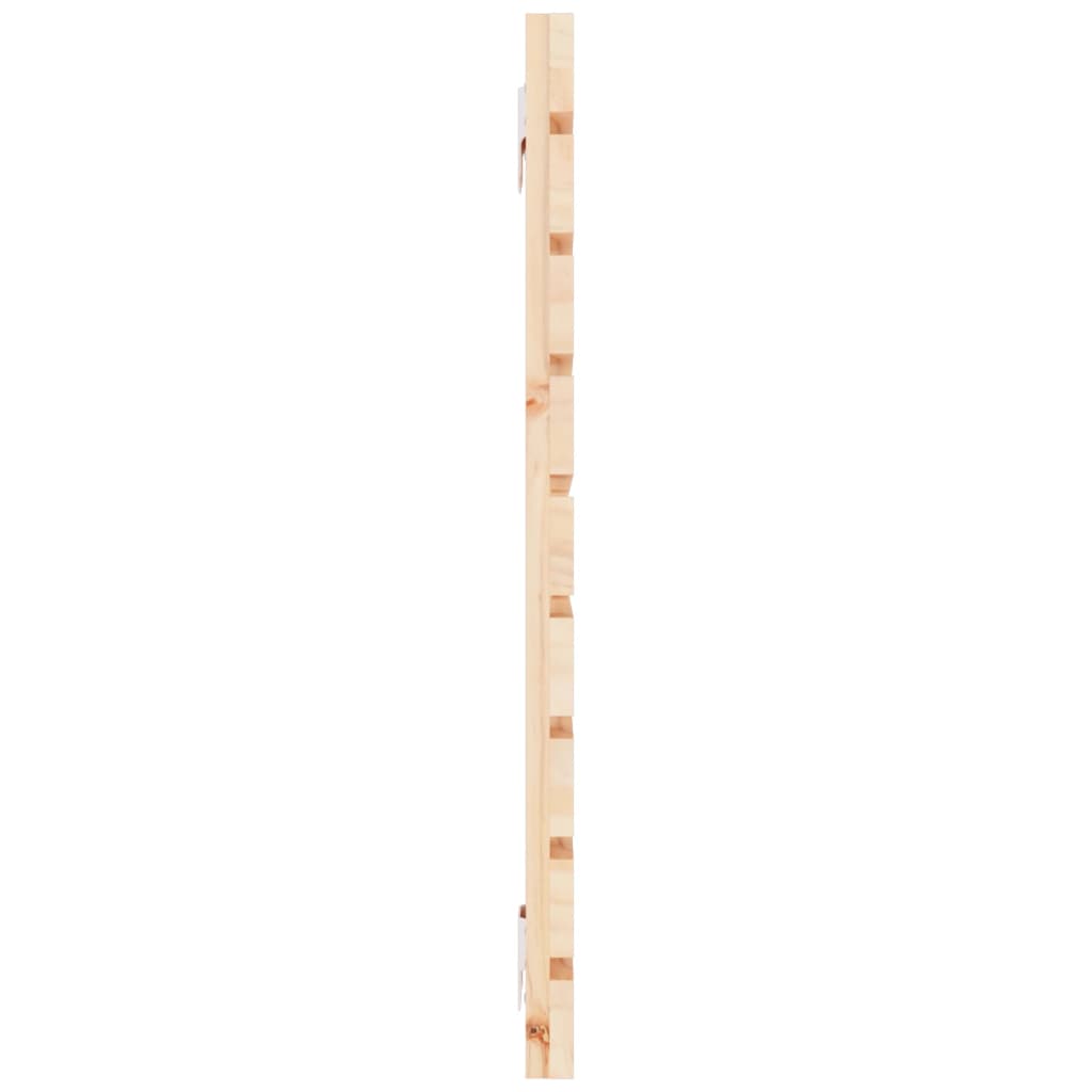 vidaXL Wand-Kopfteil 141x3x63 cm Massivholz Kiefer