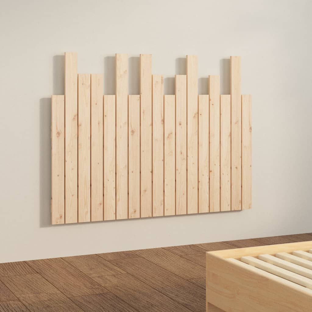 vidaXL Wand-Kopfteil 108x3x80 cm Massivholz Kiefer
