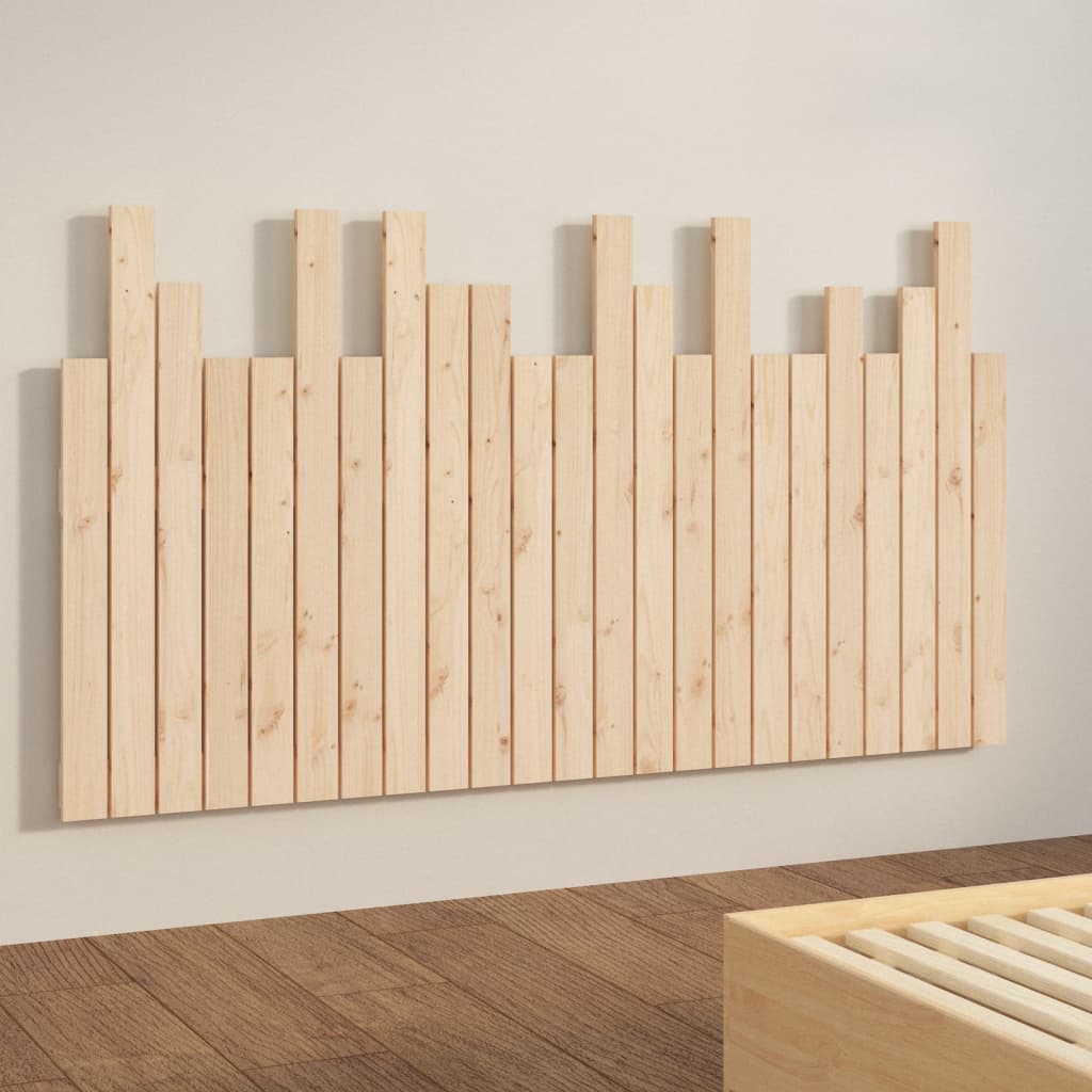 vidaXL Wand-Kopfteil 146,5x3x80 cm Massivholz Kiefer