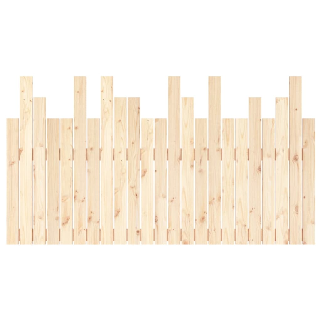 vidaXL Wand-Kopfteil 146,5x3x80 cm Massivholz Kiefer