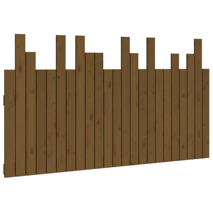 vidaXL Wand-Kopfteil Honigbraun 146,5x3x80 cm Massivholz Kiefer