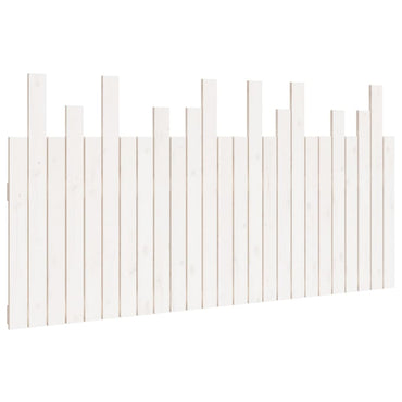 vidaXL Wand-Kopfteil Weiß 159,5x3x80 cm Massivholz Kiefer