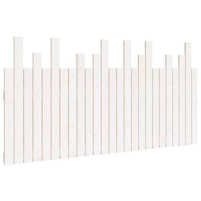 vidaXL Wand-Kopfteil Weiß 159,5x3x80 cm Massivholz Kiefer
