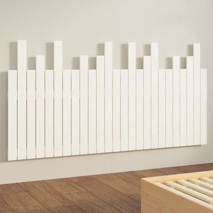 vidaXL Wand-Kopfteil Weiß 159,5x3x80 cm Massivholz Kiefer