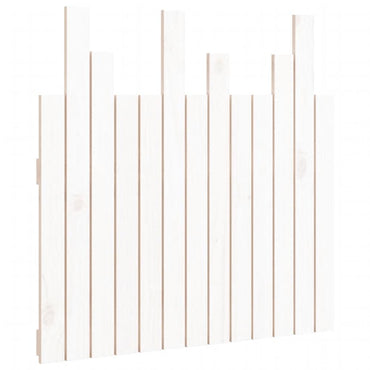 vidaXL Wand-Kopfteil Weiß 82,5x3x80 cm Massivholz Kiefer