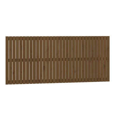 vidaXL Wand-Kopfteil Honigbraun 204x3x90 cm Massivholz Kiefer
