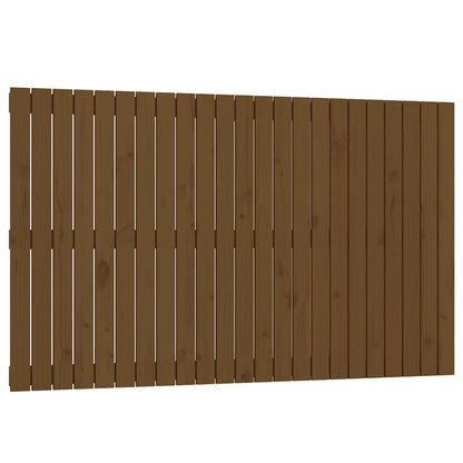 vidaXL Wand-Kopfteil Honigbraun 147x3x90 cm Massivholz Kiefer