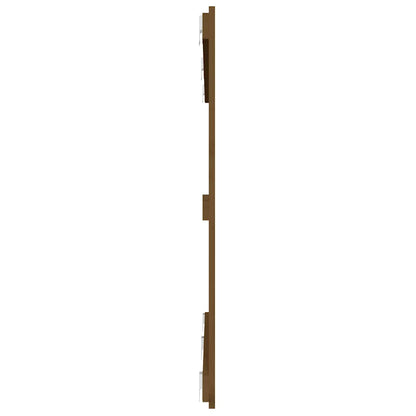 vidaXL Wand-Kopfteil Honigbraun 147x3x90 cm Massivholz Kiefer