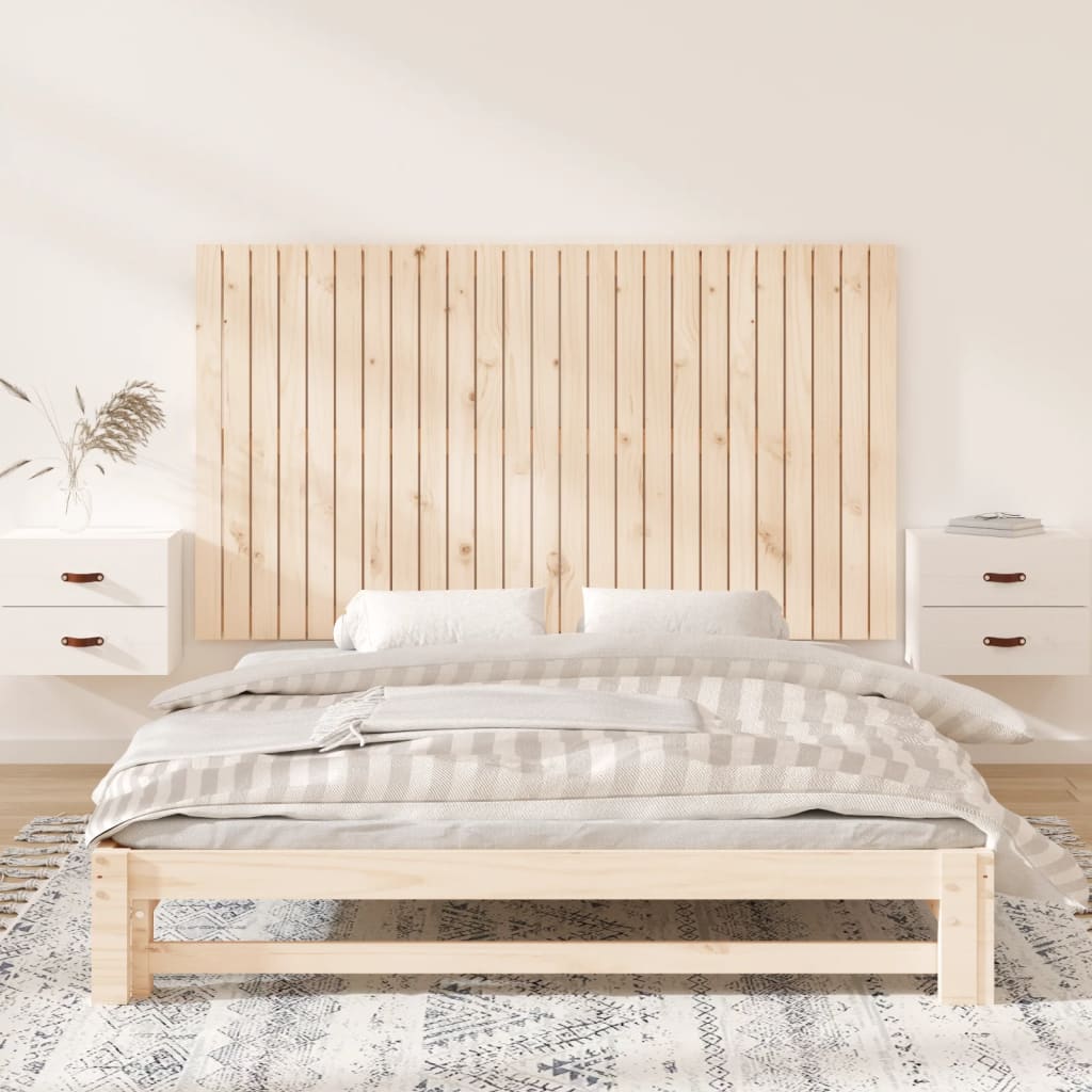 vidaXL Wand-Kopfteil 159,5x3x90 cm Massivholz Kiefer