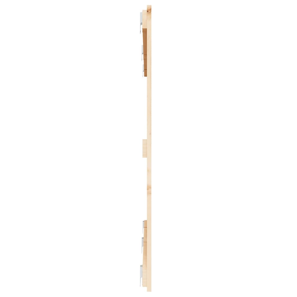 vidaXL Wand-Kopfteil 159,5x3x90 cm Massivholz Kiefer