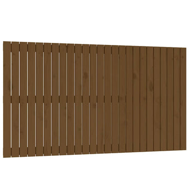 vidaXL Wand-Kopfteil Honigbraun 159,5x3x90 cm Massivholz Kiefer