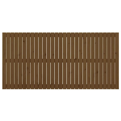 vidaXL Wand-Kopfteil Honigbraun 185x3x90 cm Massivholz Kiefer