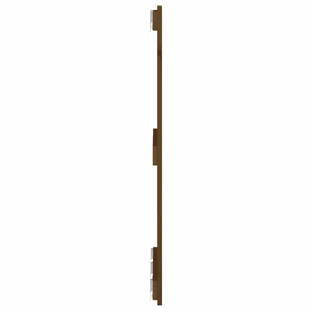 vidaXL Wand-Kopfteil Honigbraun 185x3x90 cm Massivholz Kiefer