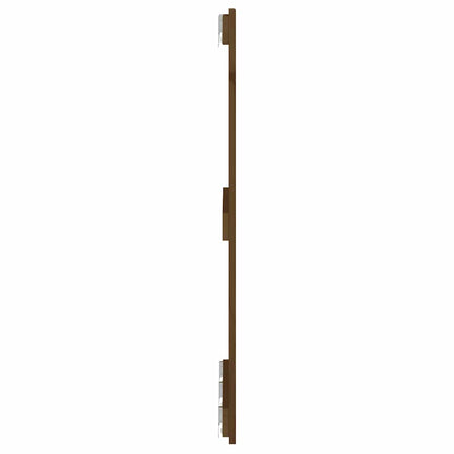 vidaXL Wand-Kopfteil Honigbraun 185x3x90 cm Massivholz Kiefer