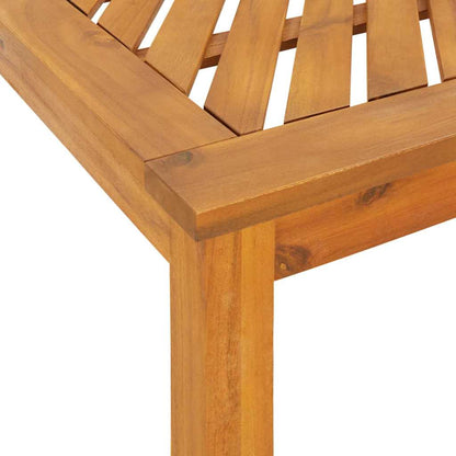 vidaXL Garten Essgruppe 3 pcs Braun Massivholz Akazie