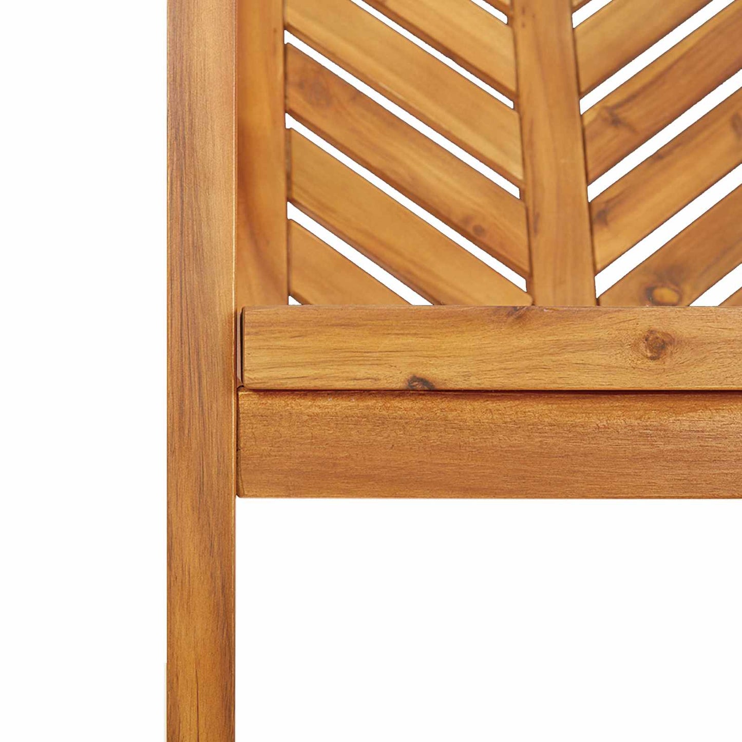 Garten Essgruppe 3 pcs Braun Massivholz Akazie