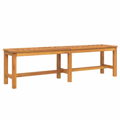 Garten Essgruppe 3 pcs Braun Massivholz Akazie