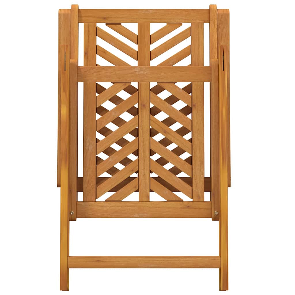 vidaXL Garten Essgruppe 5 pcs Braun Massivholz Akazie