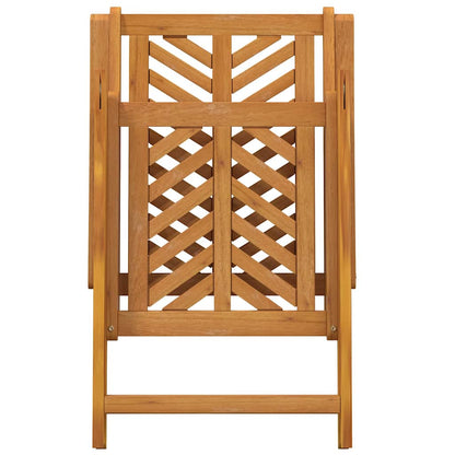 vidaXL Garten Essgruppe 5 pcs Braun Massivholz Akazie